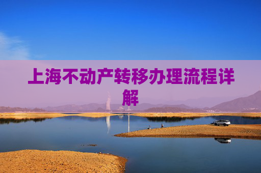 上海不动产转移办理流程详解