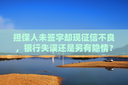 担保人未签字却现征信不良，银行失误还是另有隐情？