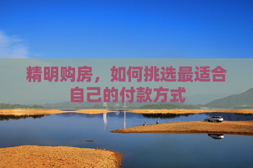 精明购房，如何挑选最适合自己的付款方式