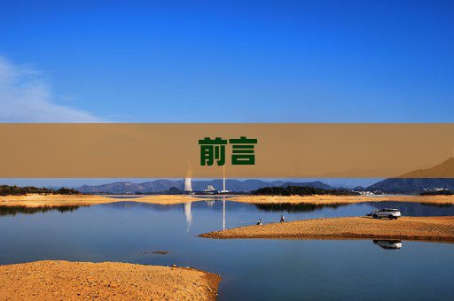 前言