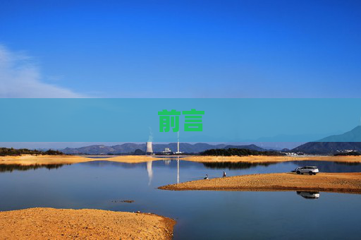 前言