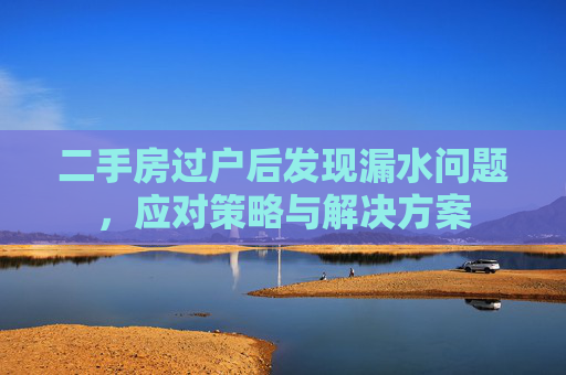 二手房过户后发现漏水问题，应对策略与解决方案