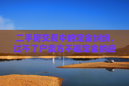 二手房交易中的定金纠纷，过不了户卖方不退定金的应对策略