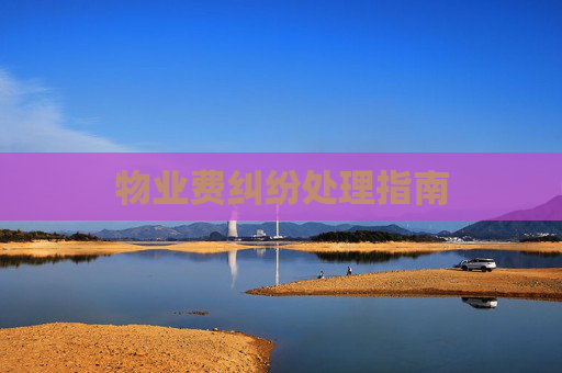 物业费纠纷处理指南