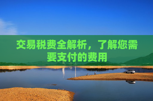 交易税费全解析，了解您需要支付的费用