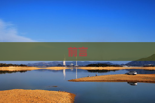 前言