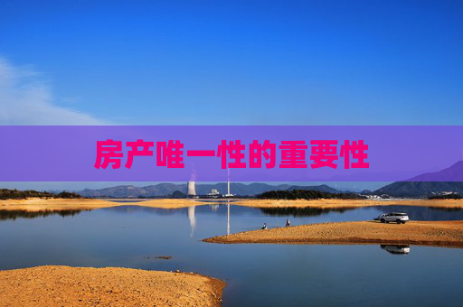 房产唯一性的重要性