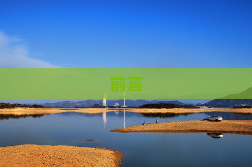 前言