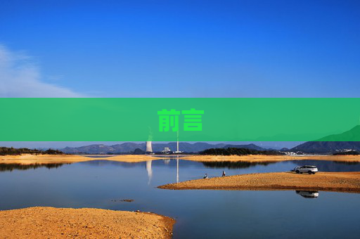前言