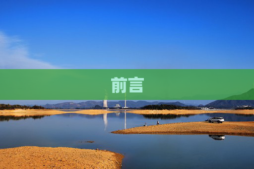 前言