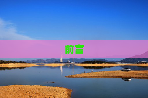 前言