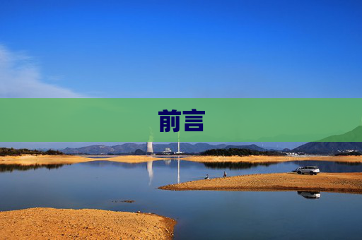 前言