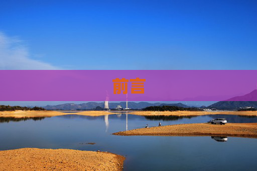 前言