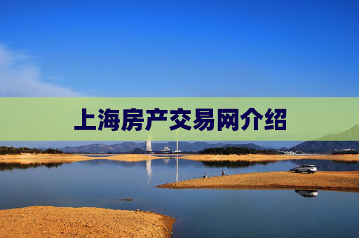 上海房产交易网介绍